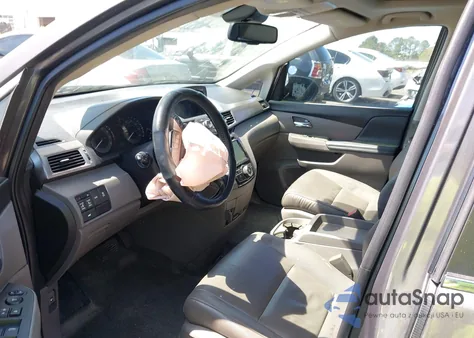 2015 Honda Odyssey Ex-L из США, поврежденный, VIN 5FNRL5H66FB129925